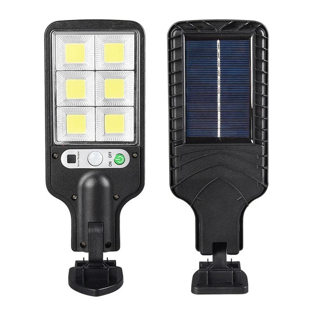 Luminária Pública Solar Poste Rua LED Frio 500W com Sensor